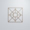 Ekena Millwork Large Jamestown Decorative Fretwork Wood Wall Panels, Hickory, 23 3/8"W x 23 3/8"H x 3/8"T WALW24X24X0375JTNHI - alternate 3